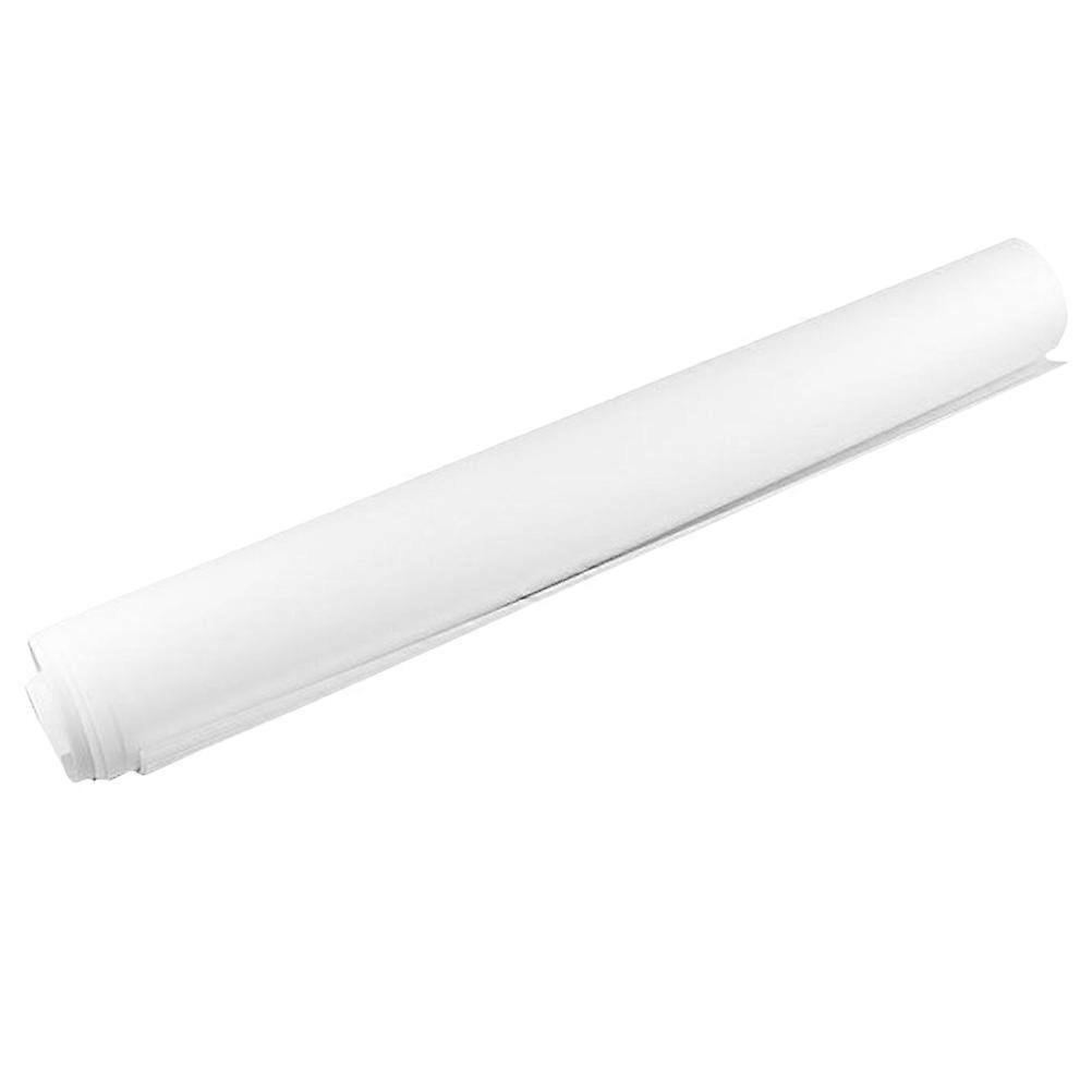 Kitchen Backsplash Wallpaper Oil-Proof Wall Protector for Decor 1 Roll White