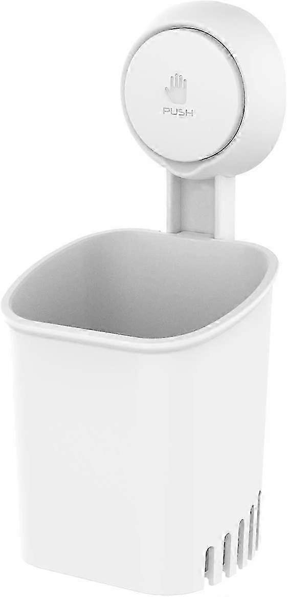 Toothbrush Holder Suction Cup Wall Mounted Drill-Free