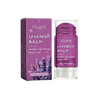 EELHOE Lavender Floral Fragrance Cream Portable Women's Solid Fragrance Cream Fresh Light Fragrance with a lasting scent