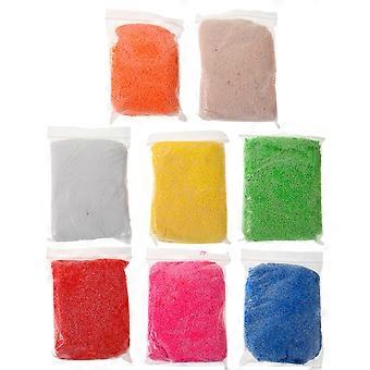 8 Bags Snowflake Mud: Modeling Clay Ultra-Light Clay - Non-Sticky Air-Dry DIY Craft Mud Soft and Super Light - DIY Arts and Crafts Supplies for Sculpt