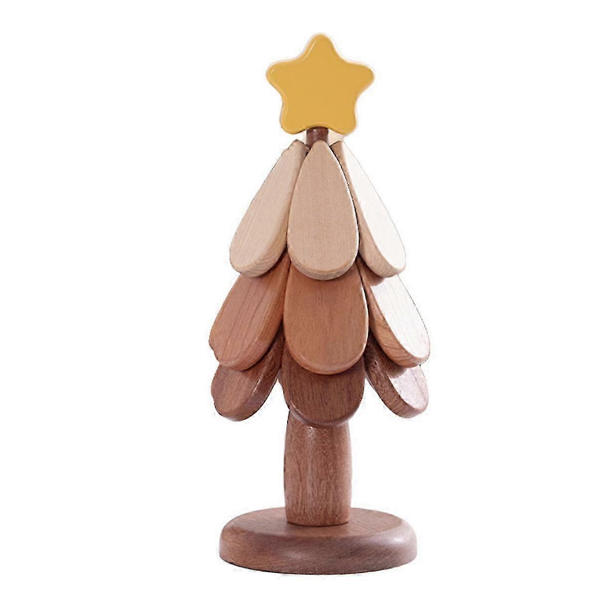 Christmas Tree Insulation Pad Solid Wood Dining Table Pad Star