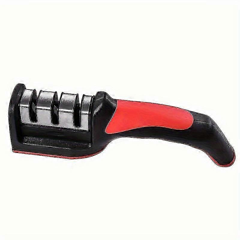 Red Black B.2 3-Stage Knife Sharpener with Case