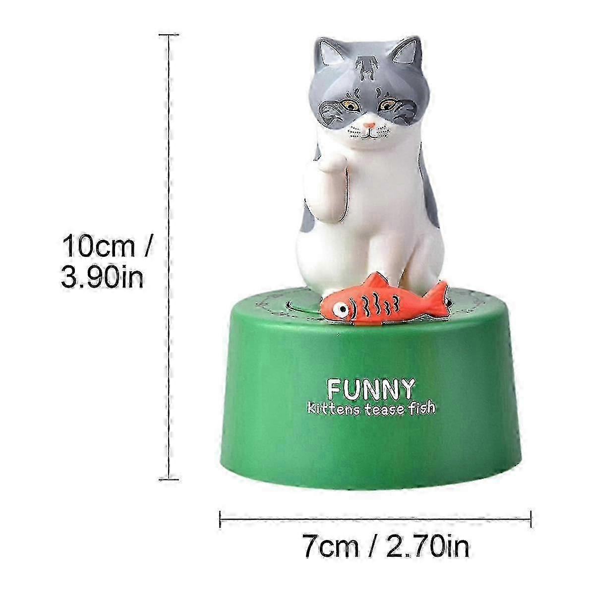 Cat Kitchen Timer, Mechanical Kitchen Tool Timer, Short Timer Kitchen Timer Cat Cat Clock Kitchen Timer Green