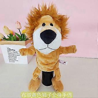 Ventriloquist Animal Hand Puppet Plush Toy,Interactive Glove Doll for Parent-Child Bonding_ynan2