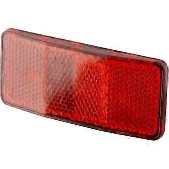 Tabanzhe Bike Rear Reflector- Red Rectangular Bicycle Rectangular Safety Reflective Disc Caution Warning Post Reflectors Cycling Tail Accessories for 