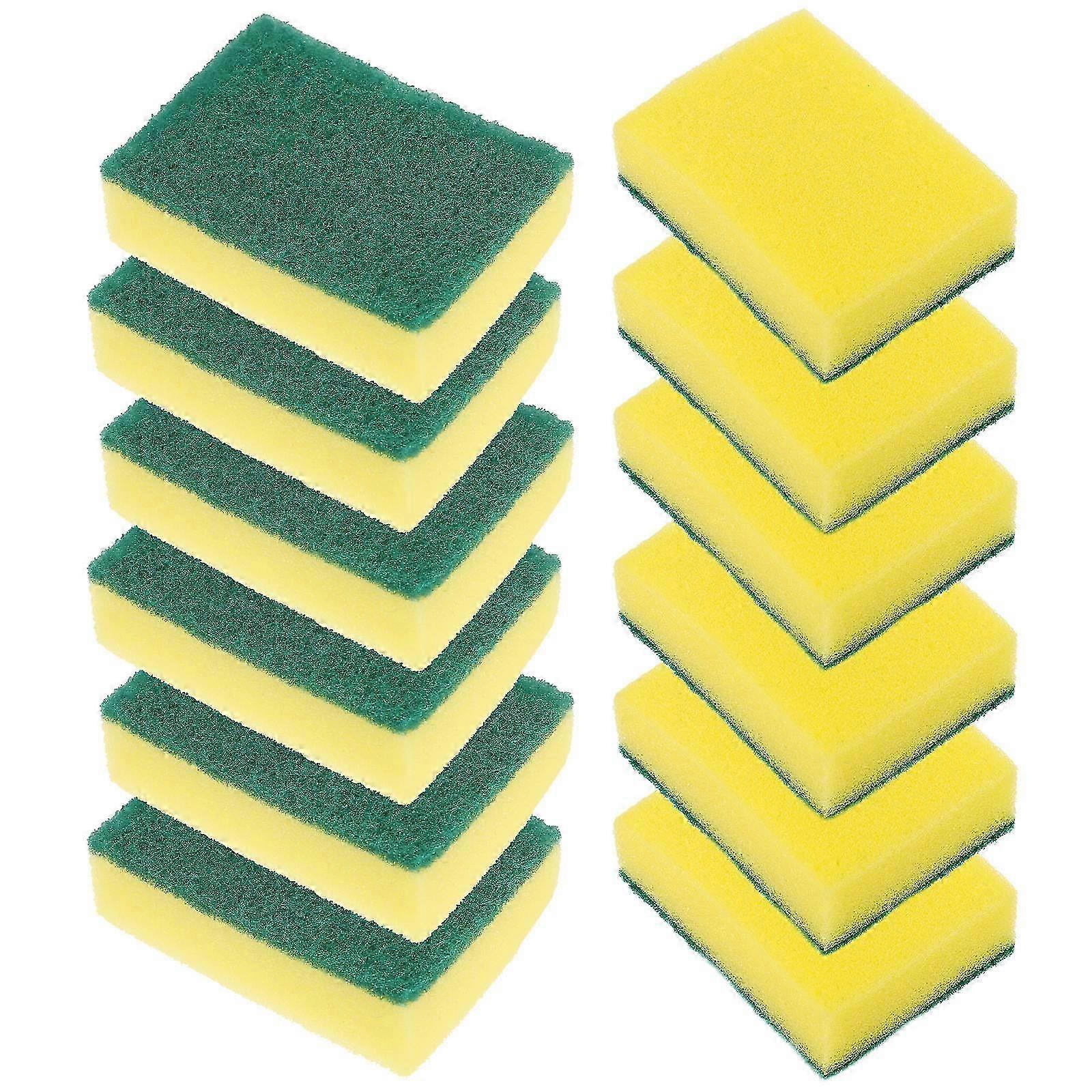 Multi-Function Thickened Dish Sponge compatible with Home Use 24Pcs Pack