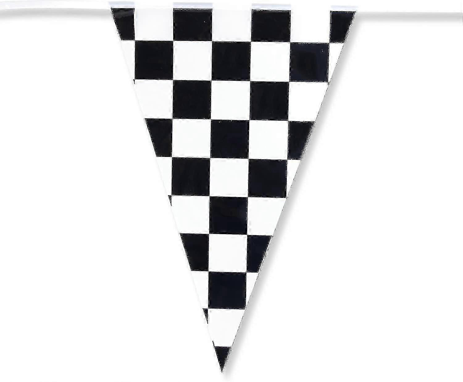 Weatherproof Checkered Racing Bunting