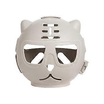 Transparant kattenhoofdmasker tegen likken