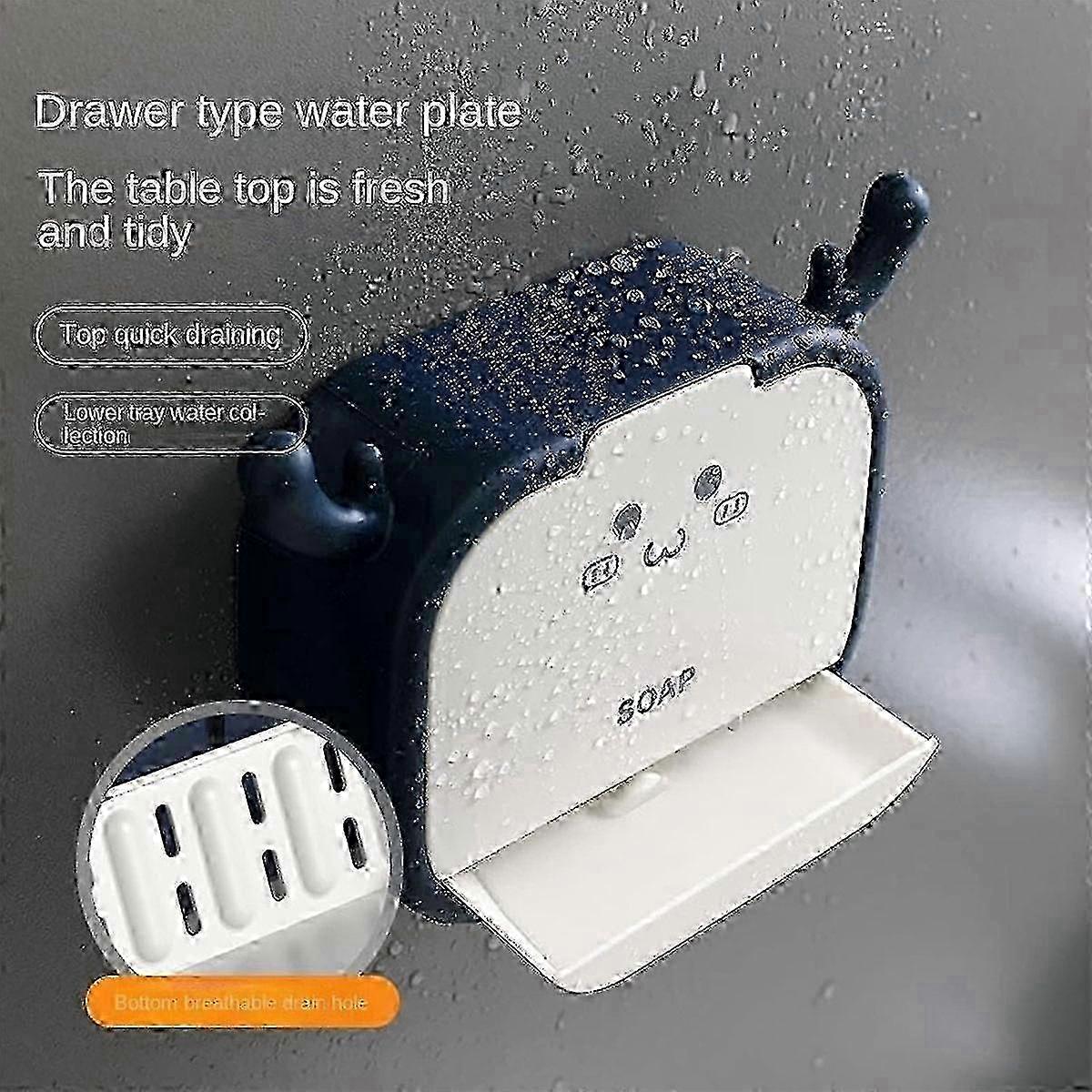 Two-Hook Two-Tier Soap Dish