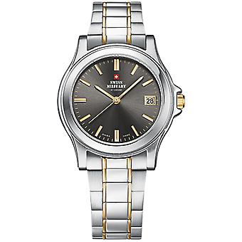 Swiss Military Quartz Analog Woman Watch with SM34002.05 Stainless Steel Bracelet