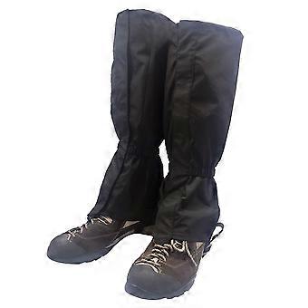 Waterproof Snow Gaiters Leg Covers for Outdoor Skiing Hiking 1Pair Black