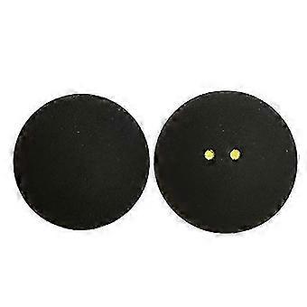 Low-Bounce Squash Balls Two Yellow Dots