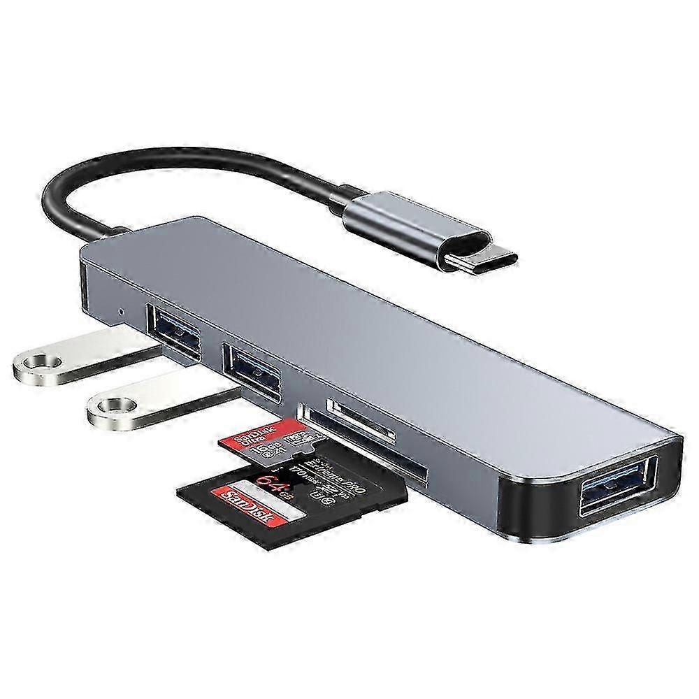 Six-Port USB-C Multi Hub