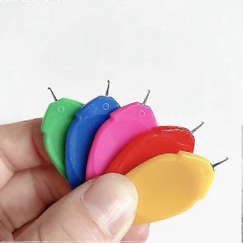 Needle Threader Plastic Sewing Tool for Sewing Use 50Pcs Durable Practical