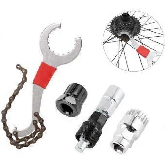 Bicycle Derailleur Cassette Disassembly Tool With Chain Whip 5-11 Tool-bj