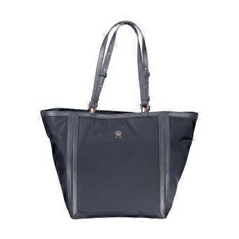 Tommy Hilfiger Blue Polyester Women Handbag