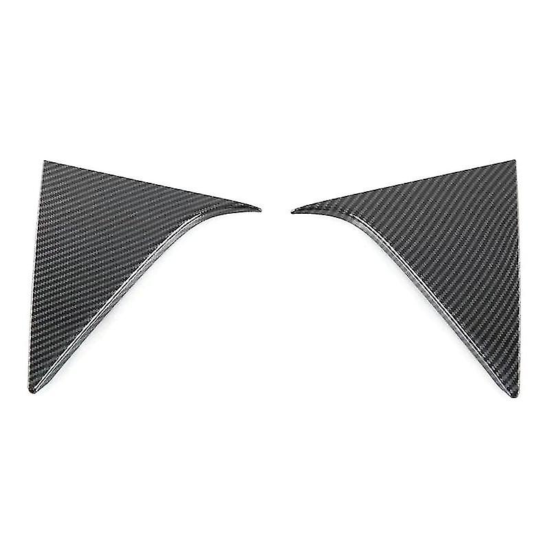 Car Rear Window Side Spoiler For 2022 Zrv Zr-v -v U.s. Edition Rear Canard Splitter Trim Carbon Fiber