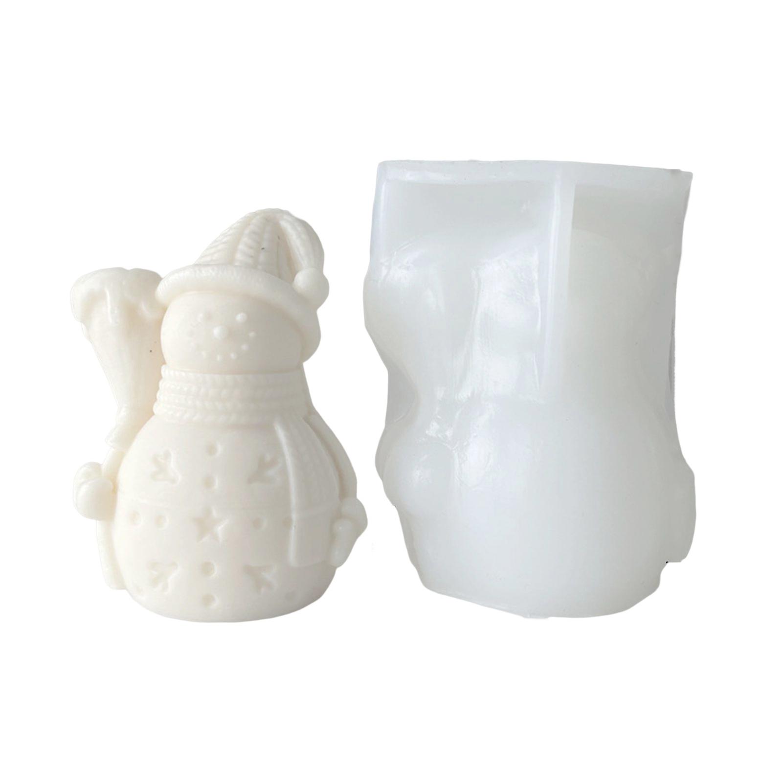 Weihnachten Handgemachte Silikonform Easy Release Kerzenform