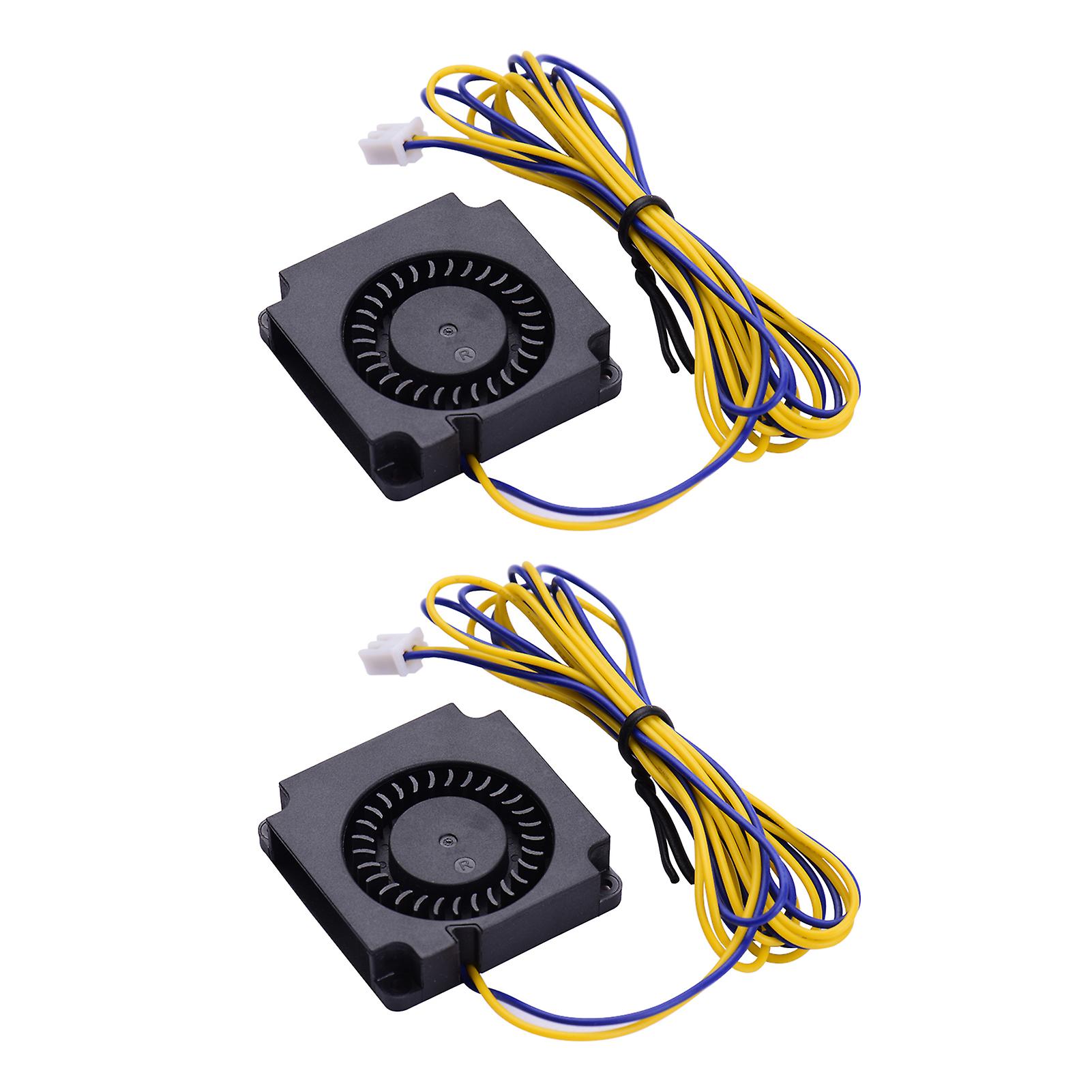 2pcs Blower Fan Brushless Cooling Fan 40*40*10mm Dc 24v