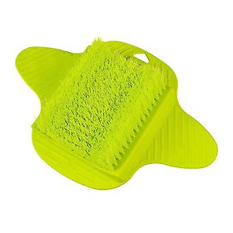 Plastic bath shower foot brush scrubber bath shoe feet massage slippers brush