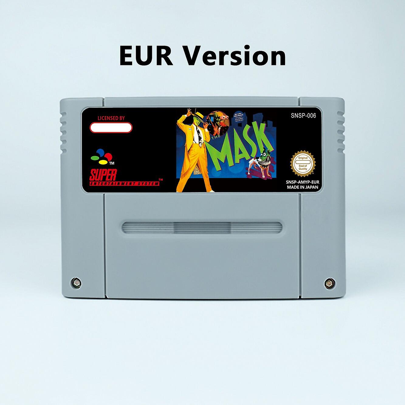 Action Game For The Mask - Usa Or Eur Version Cartridge Available For Snes Game Consoles
