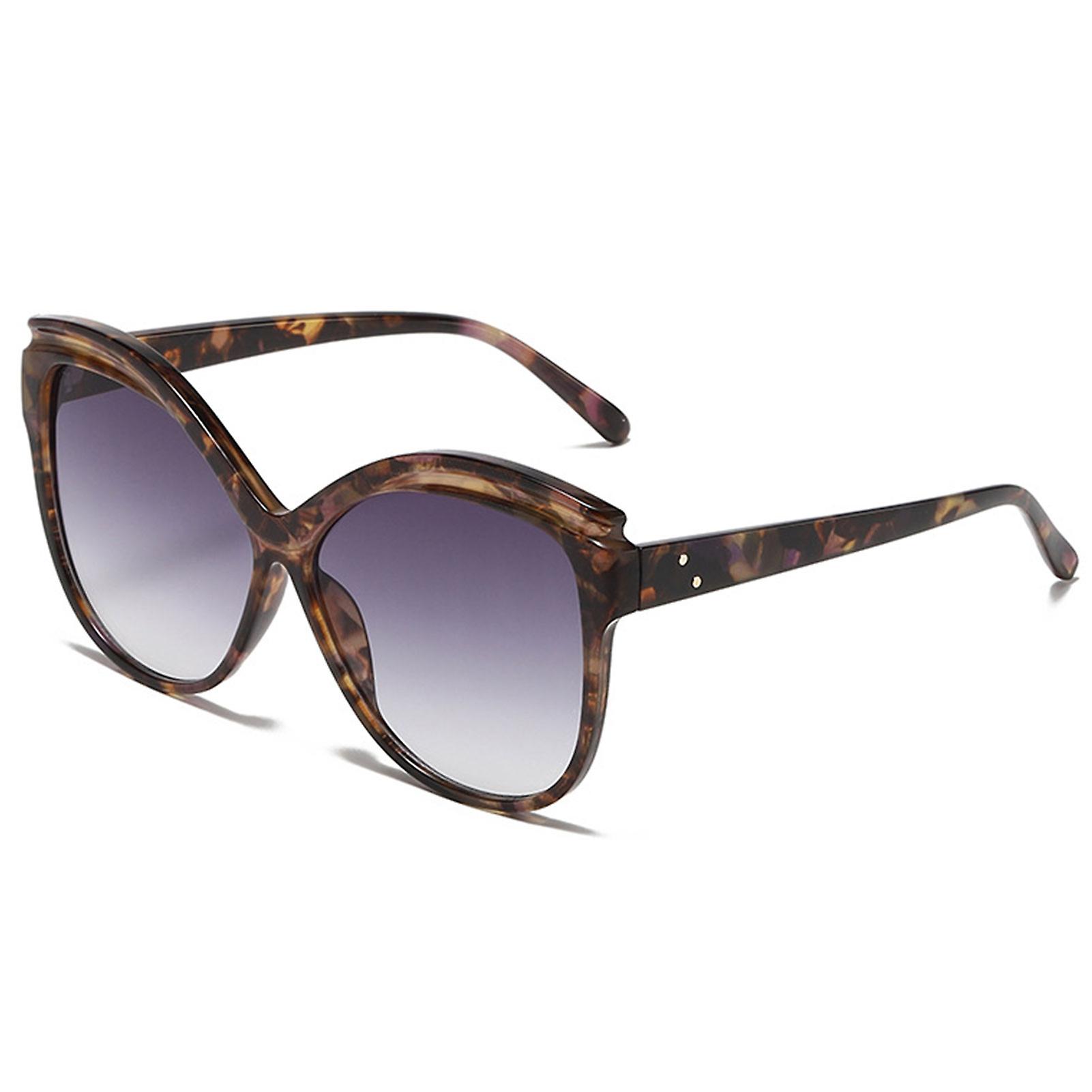 Retro Oversized Sunglasses Anti Radiation Mirrored Full Frame Eyewear For Driving Fishing Cycling