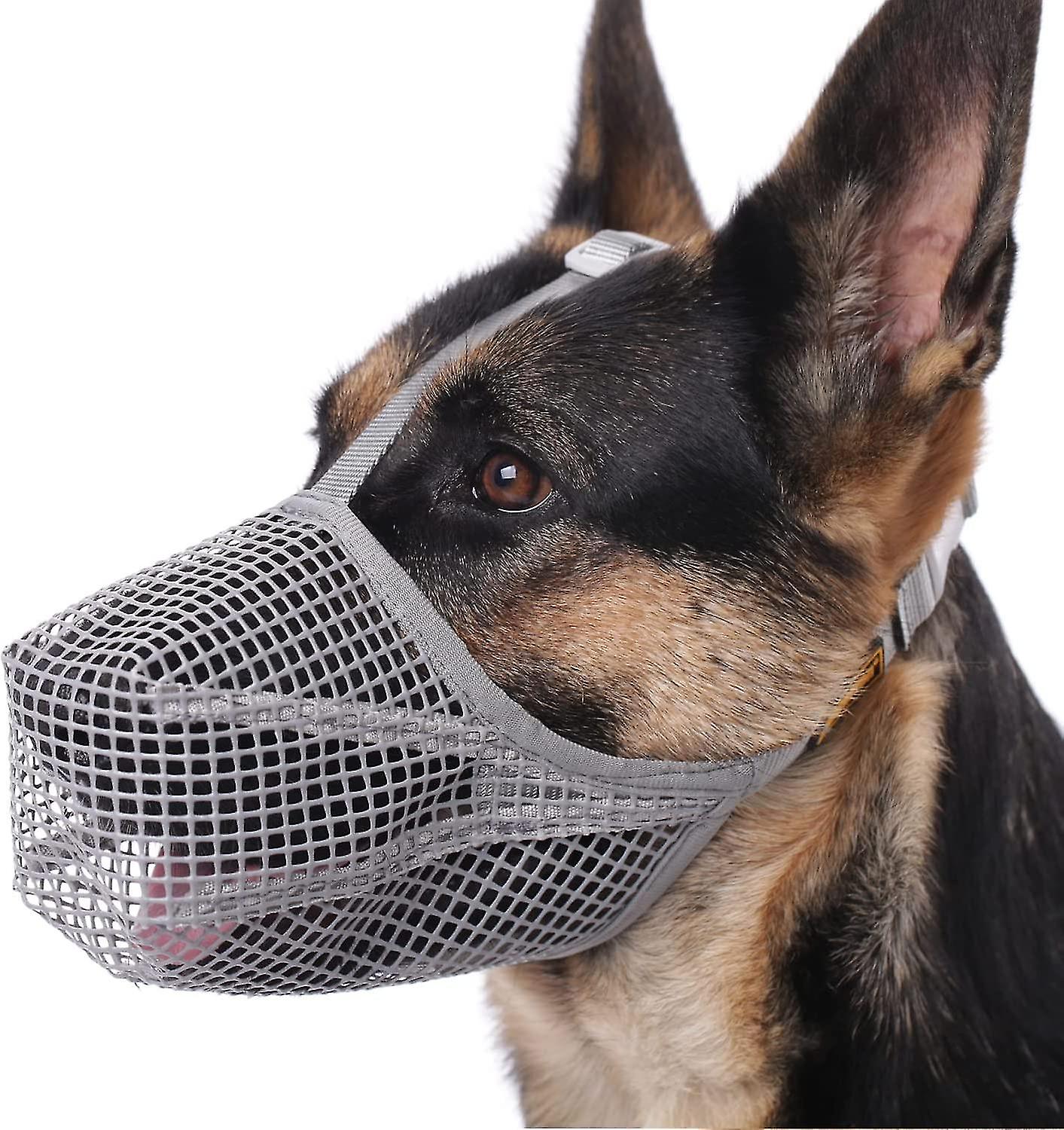 Dog Muzzle, Soft Mesh Covering Muzzle For Small, Medium, Large Dogs