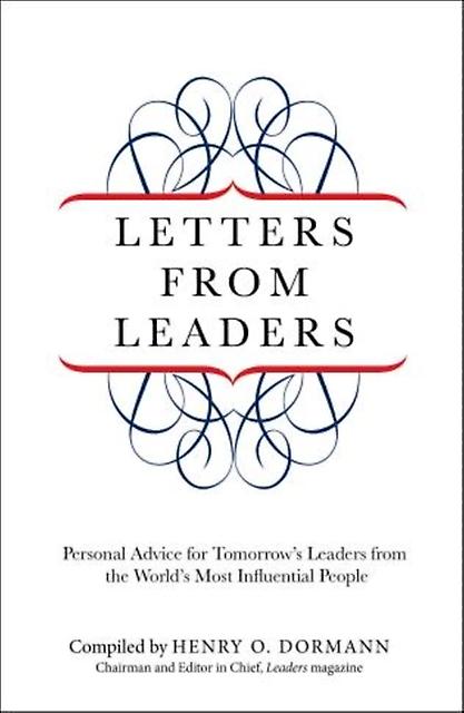 Letters From Leaders by Henry Dormann Paperback Book