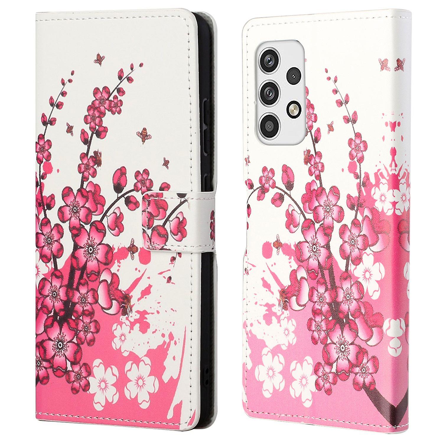 Pattern Printing Leather Case for Samsung Galaxy A23 5G,Wallet Stand Magnetic Clasp Phone Cover