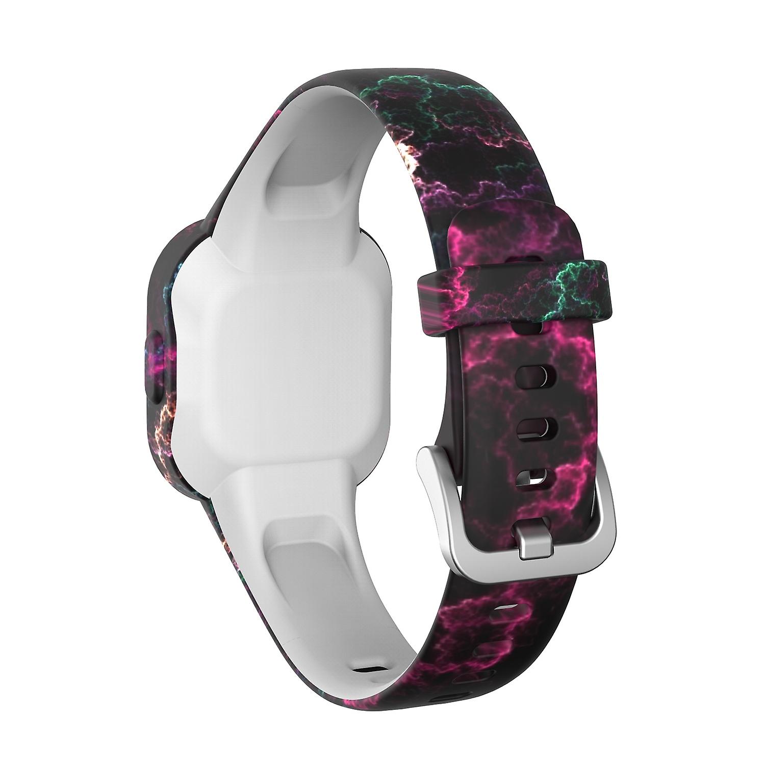 Soft Silicone Smart Watch Strap Replacement Watch Band for GarminFit JR3