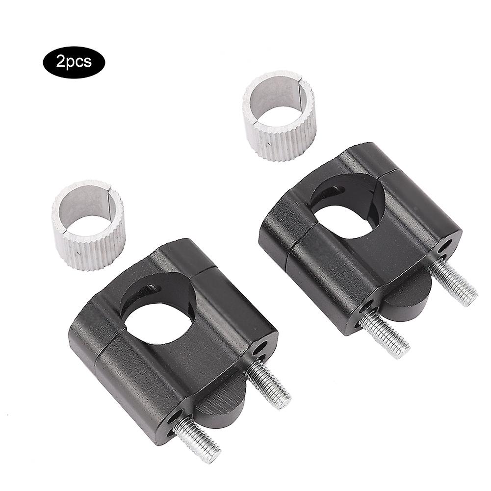 Aluminum alloy handlebar riser for motorcycle adjustable 1 pair