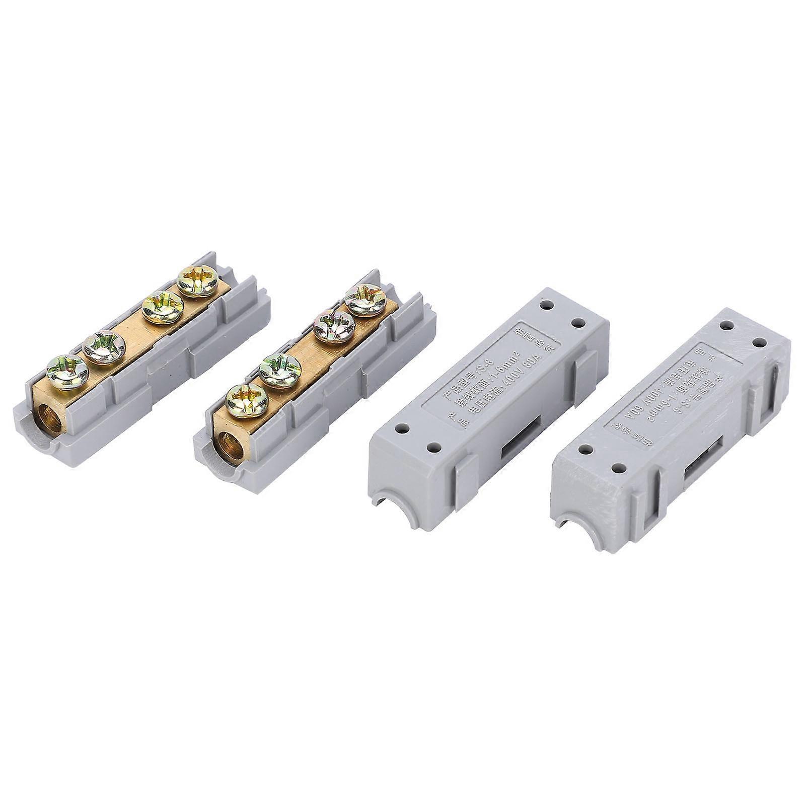 2Pcs IType Terminal Block Quick Splice Snap Wire Conector para Equipamentos Industriais (S-6)