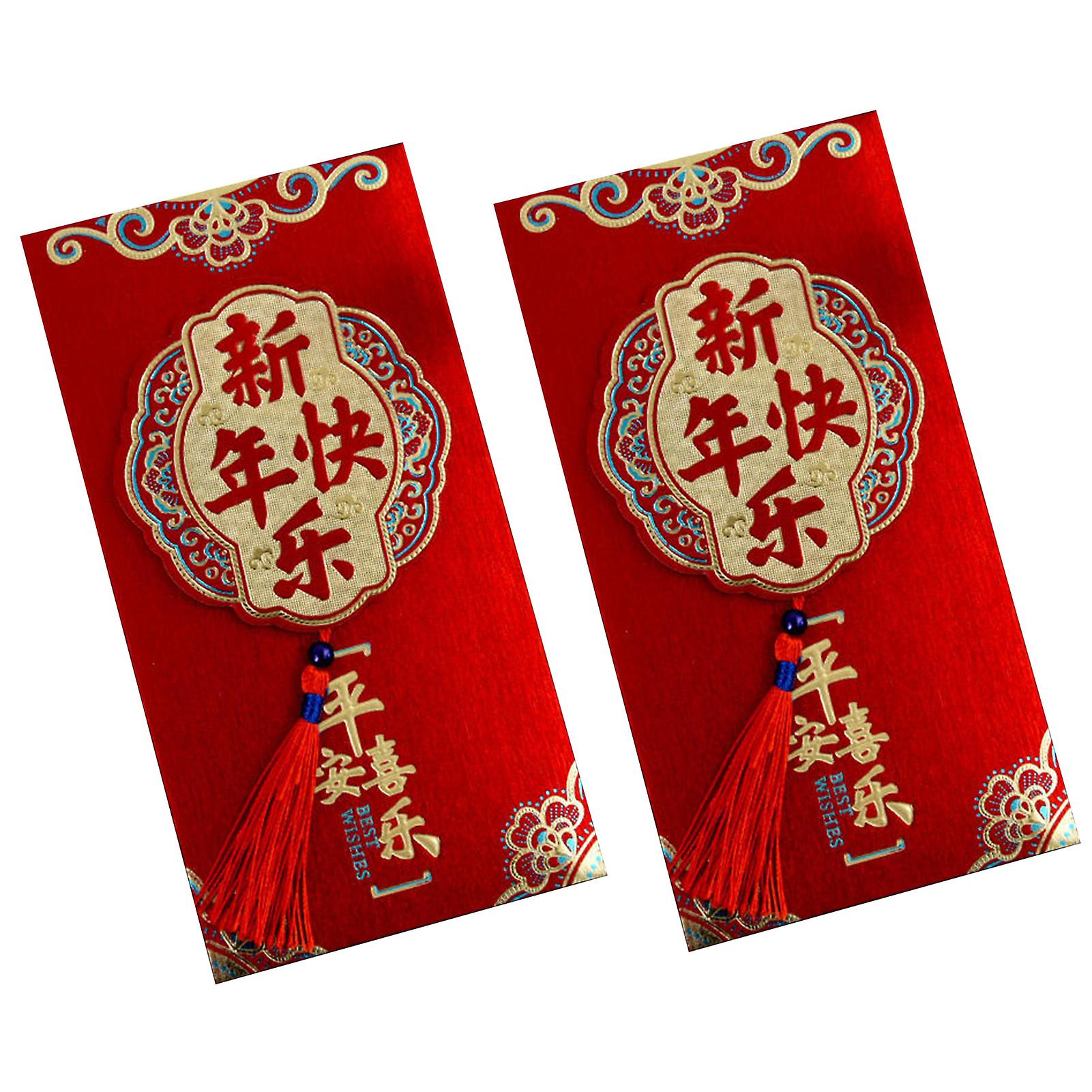 2024 Dragons Year Red Envelopes Fashionable Spring Festival Money Packets for Birthday Party
