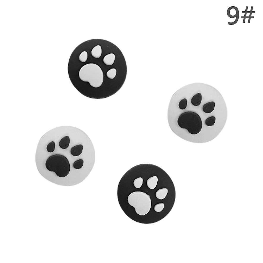 4Pcs Cat Paw Joystick Thumb Stick Grip Cap for NS Switch Lite Game Controller