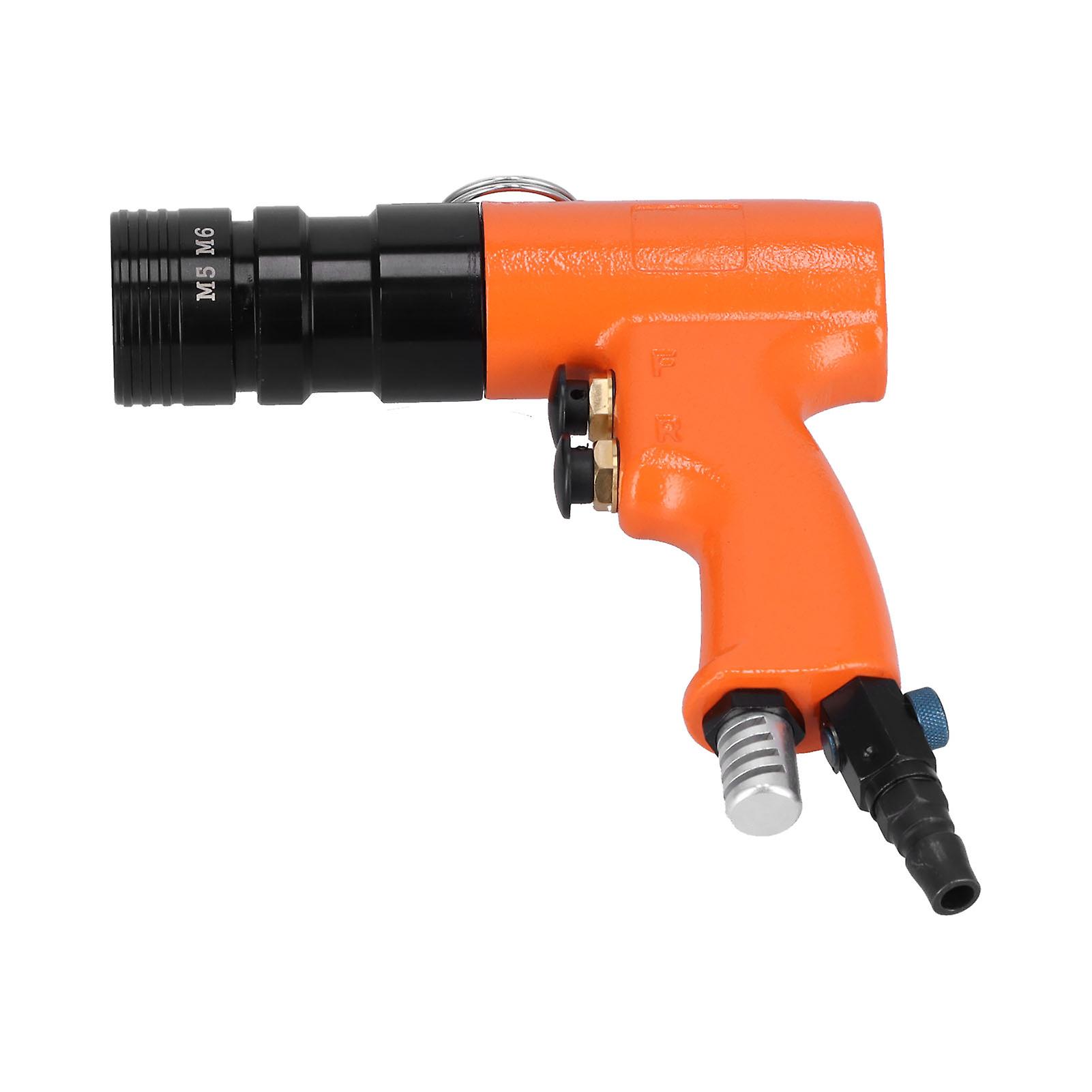Pneumatic Rivet Nut Gun Pull Riveting Automatic Air Riveter Tool M5 M6 KV?7802E JP Interface