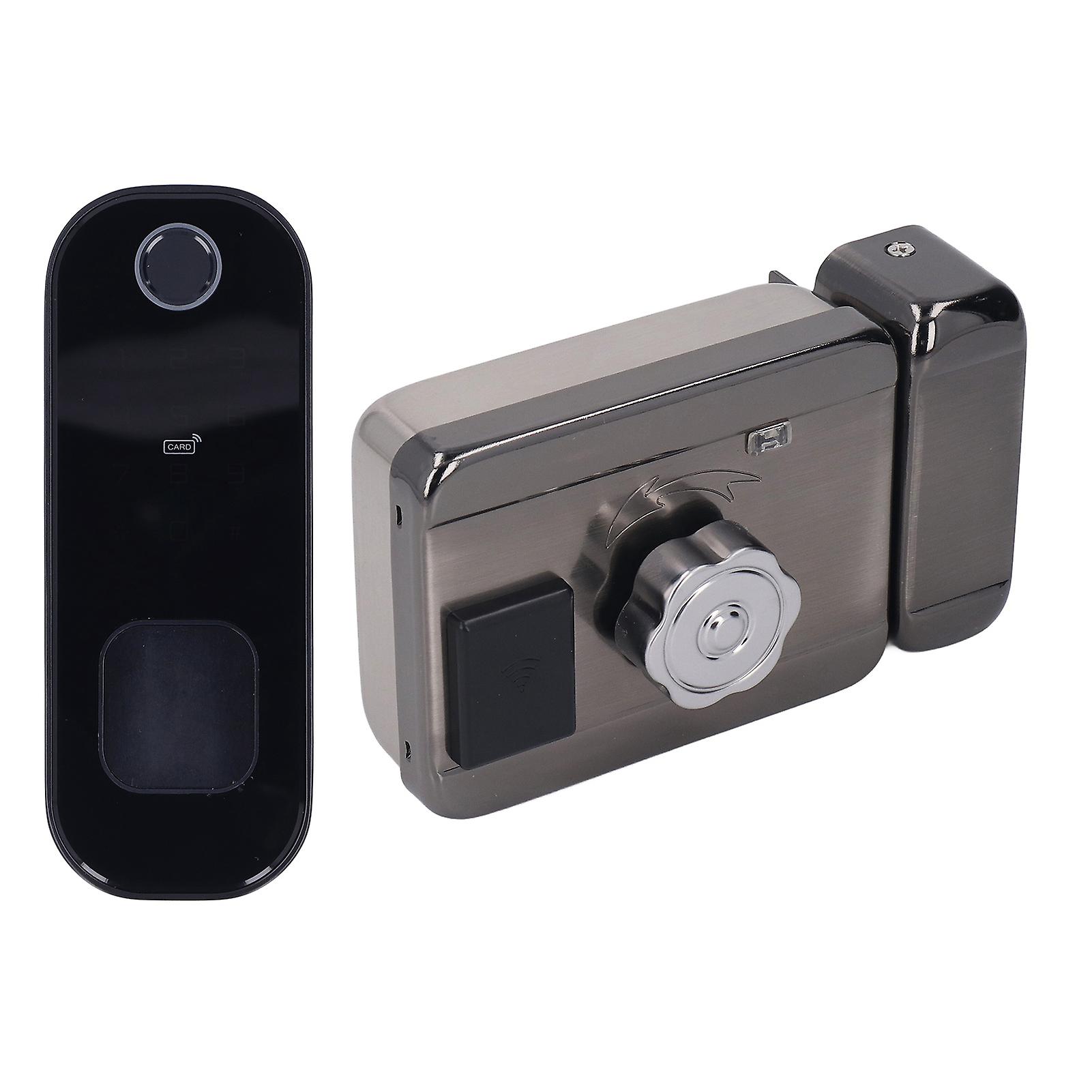 Smart Door Lock Wifi Electronic Digital Remote Control Fingerprint Card Password Home Security Lock for Tuya 