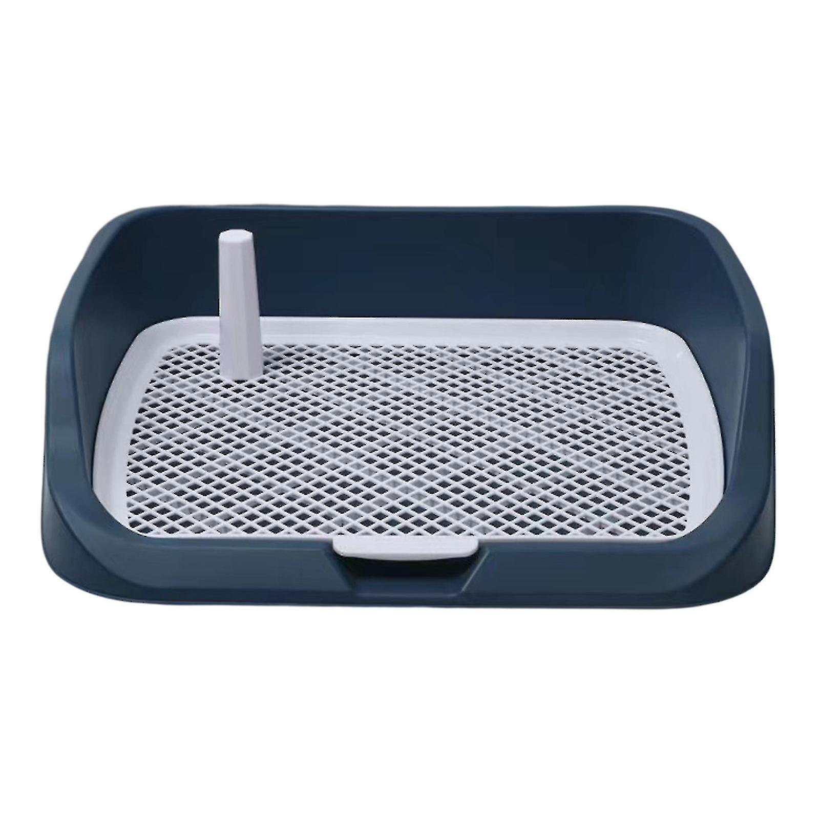 Large Dog Toilet With Column Mesh Pet Dog Training Toilet Multipurpose Pet Potty Tray-yu
