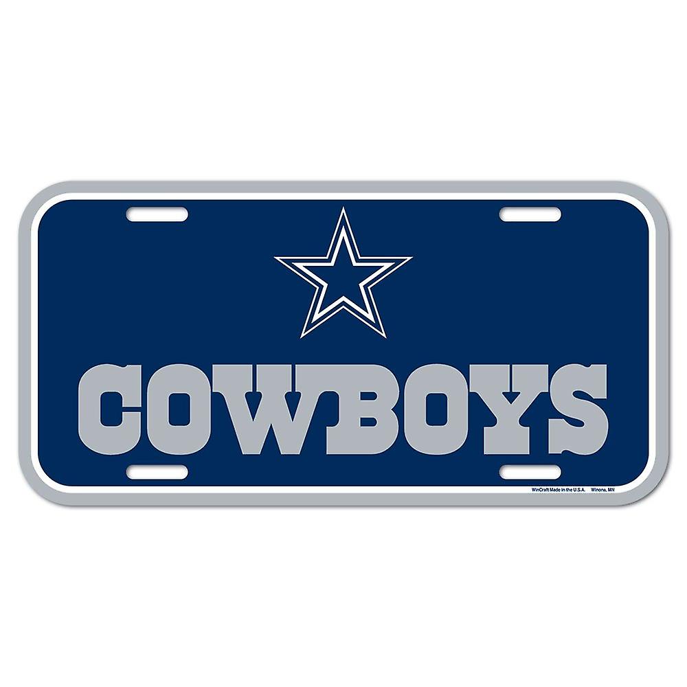 Wincraft NFL License Plate - Dallas Cowboys