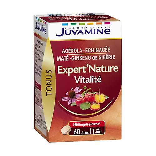 Expert'nature Vitality - Siberian Ginseng / Mate / Acerola / Echinacea 60 tablets
