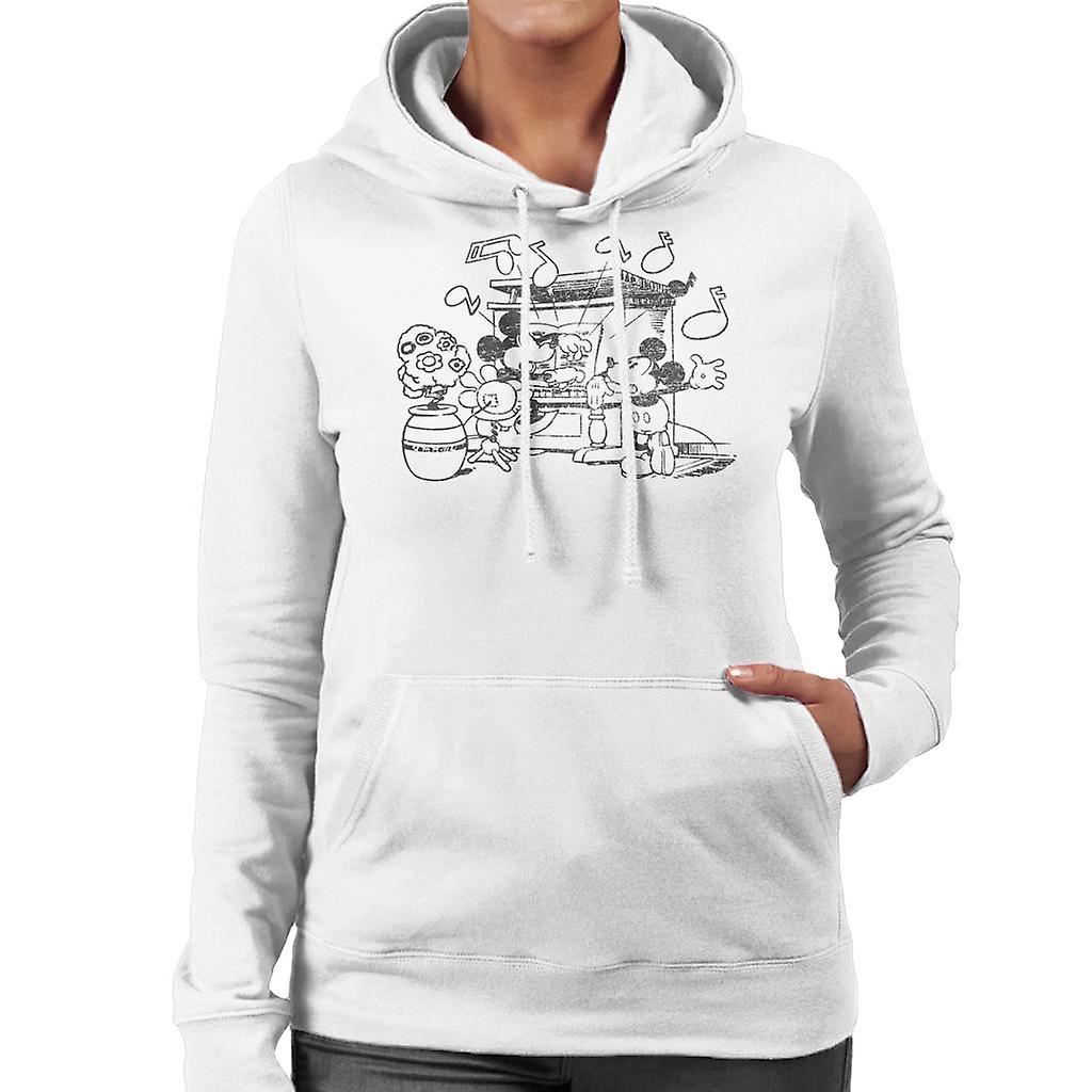 Disney Mickey Mouse Sing Song Women's Hooded Sweatshirt