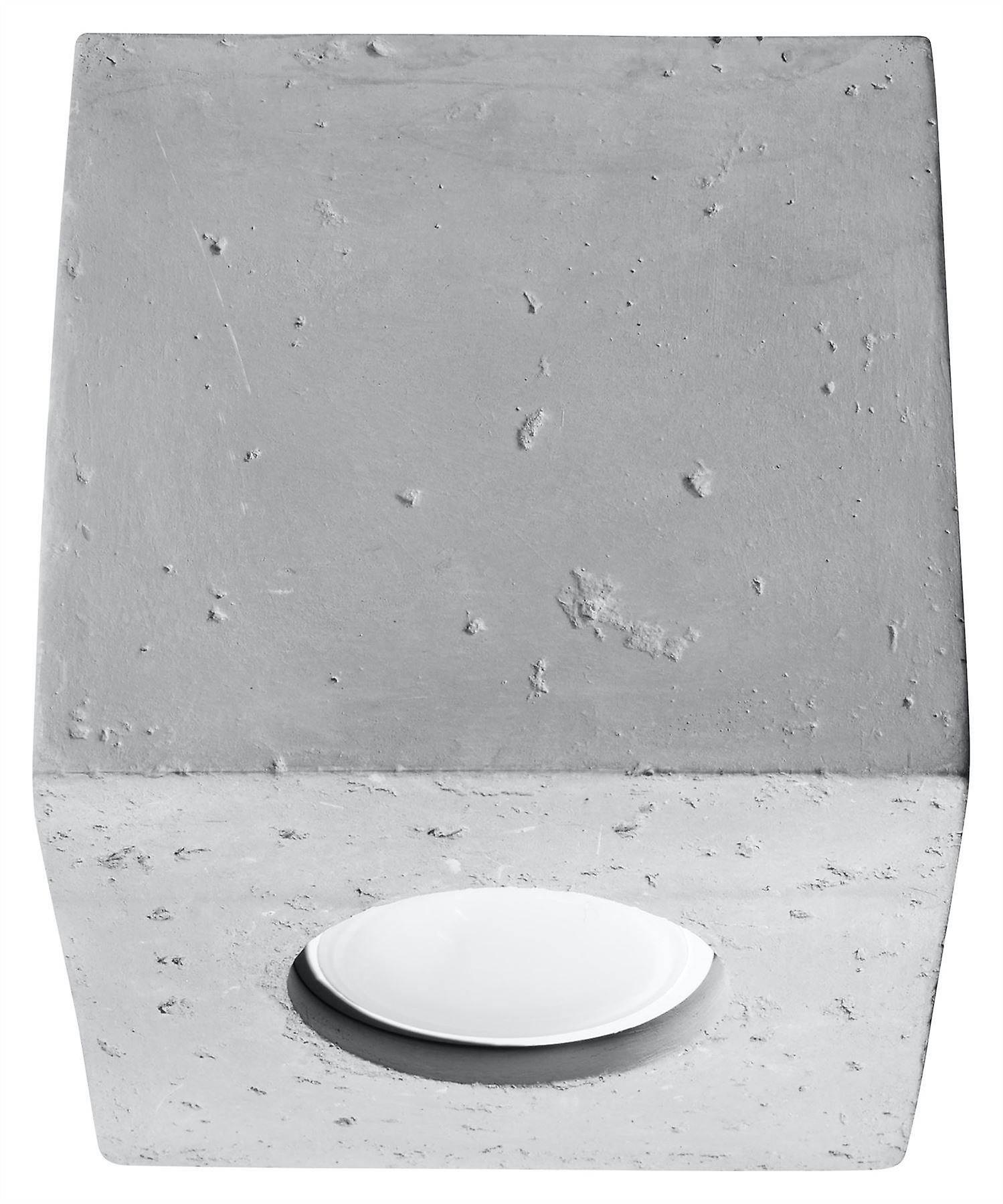 Sollux QUAD - 1 Light Surface Mounted Downlight Off White, GU10