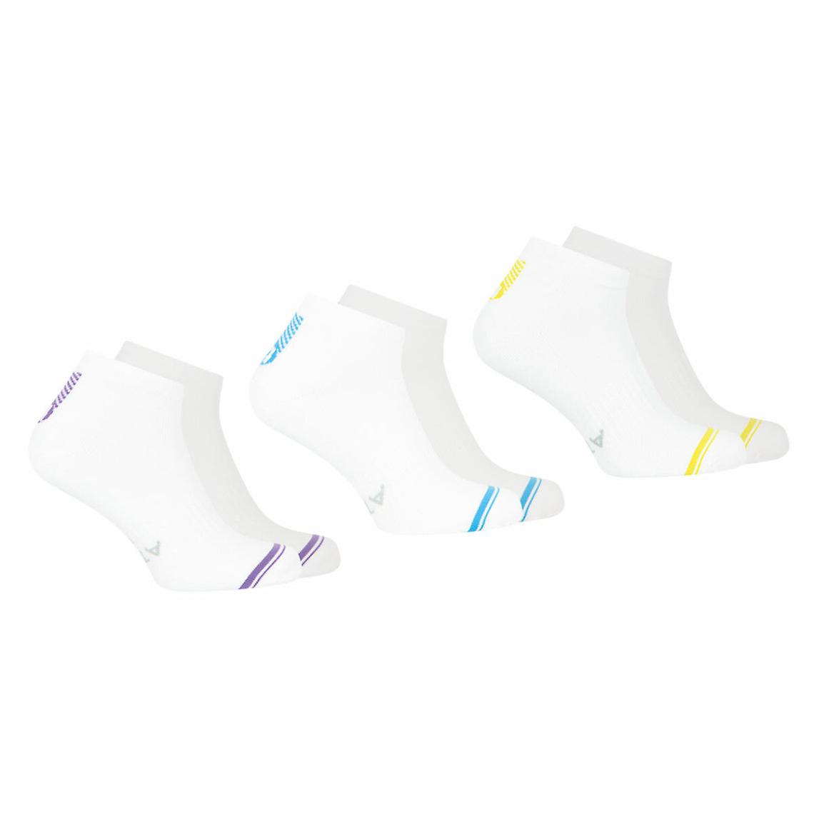 3-pack Training Dry White bomullsstrumpor för män
