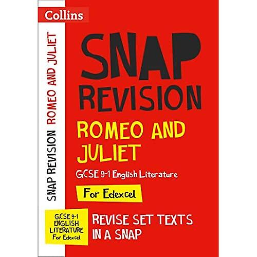 Romeo ja Julia: Uusi luokka 9-1 GCSE englanninkielinen kirjallisuus AQA-tekstiopas (Collins GCSE 9-1 Snap Revision) (Collins GCSE 9-1 Snap Revision)