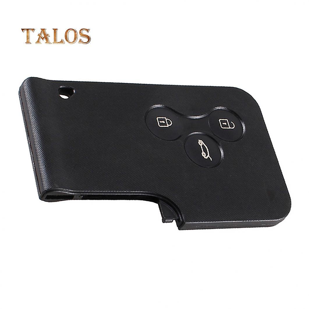 3 Buttons Replacement Remote Key Card Shell Case for Renault Clio Megane Scenic Car's Accessory