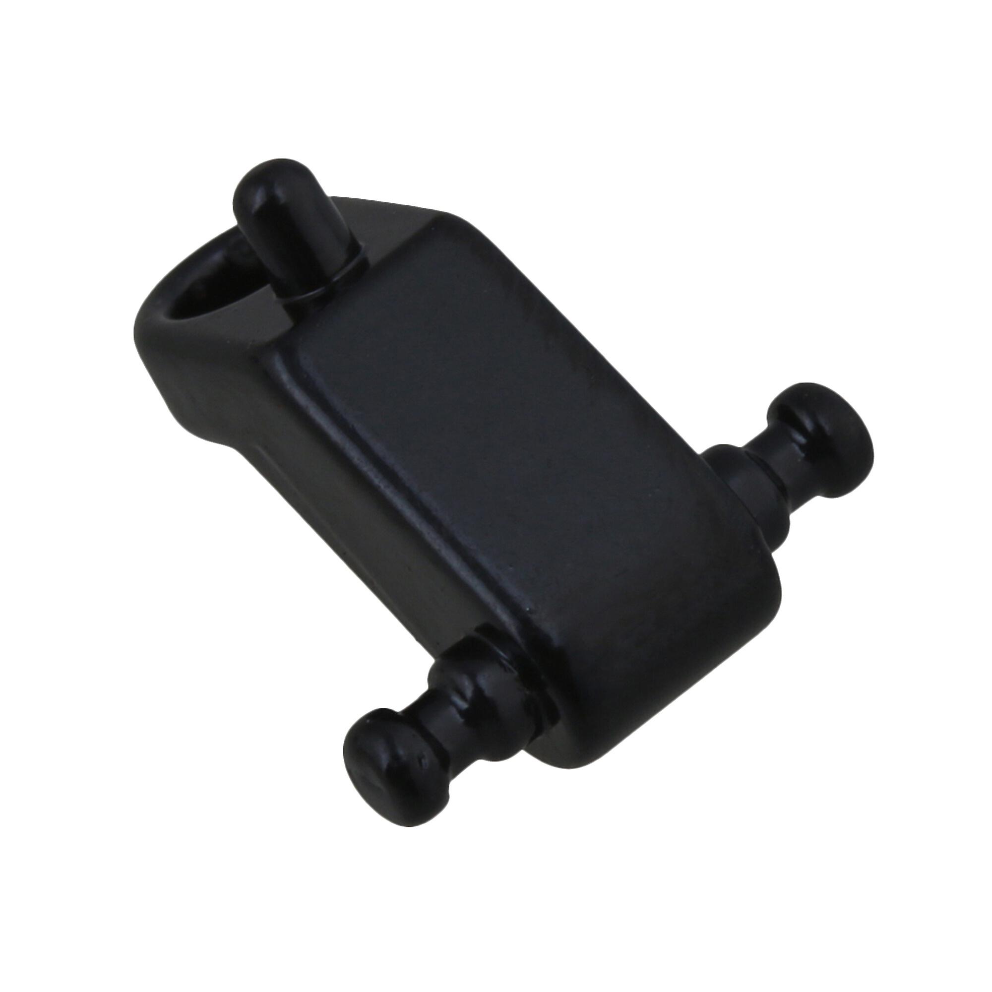 80 Pcs Black Electric Guitars String Roller Guides Replacement w/ Screws