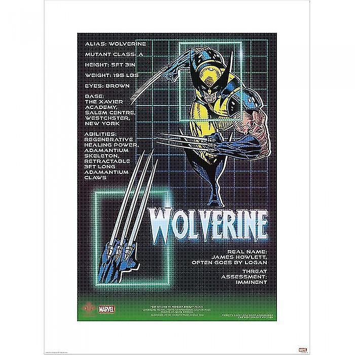 Wolverine Sentinel Scanner Justin  Awards Show Print