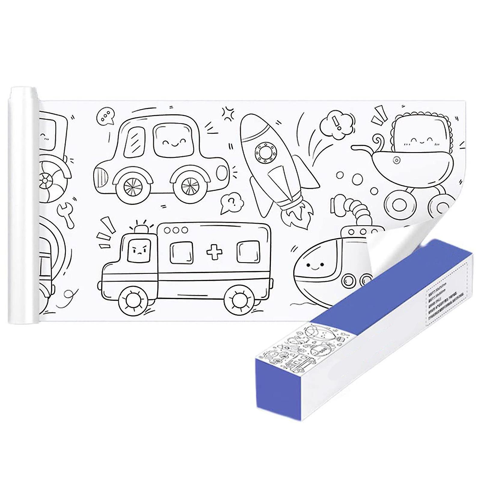Top Sales -Children's Drawing Roll Crafting Creative Architectural Paper Easy to cut Drawing Paper Roll