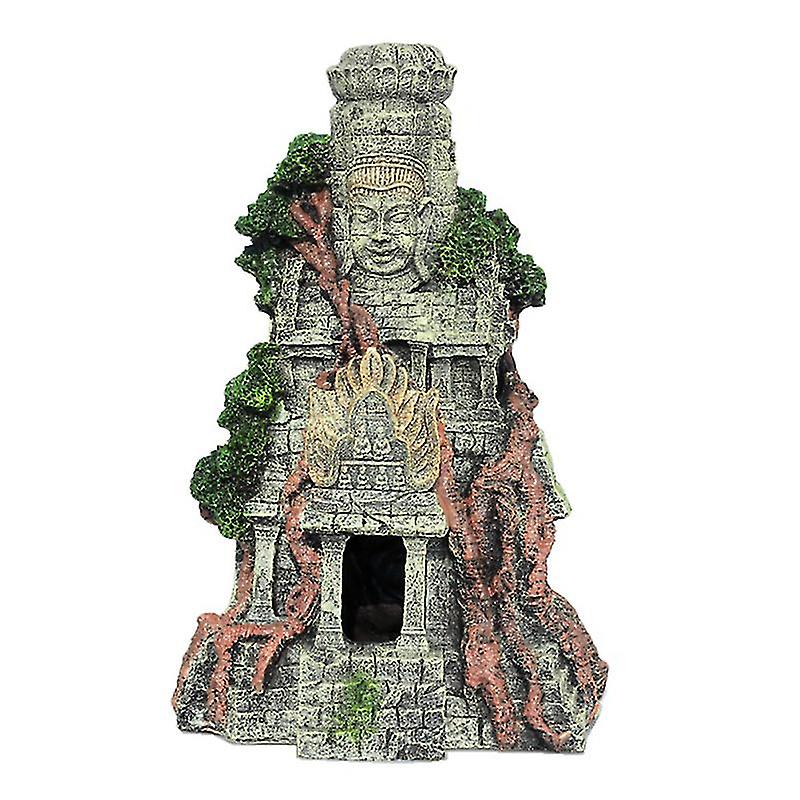 1pcs Aquarium Tempel Schmuck