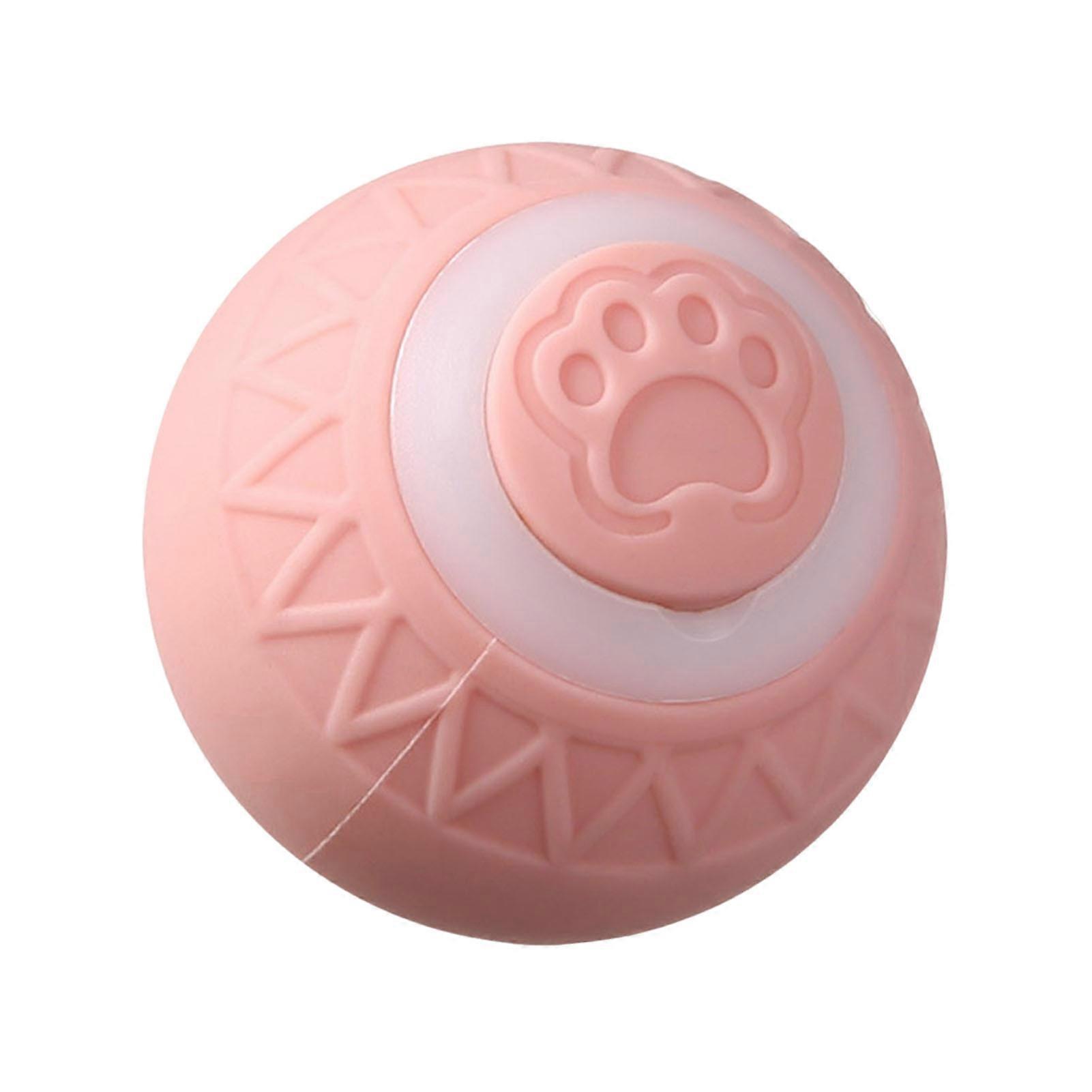 Balle interactive pour chat, rechargeable par USB, rotative et automatique, jouet d'intérieur pour chatons et chats