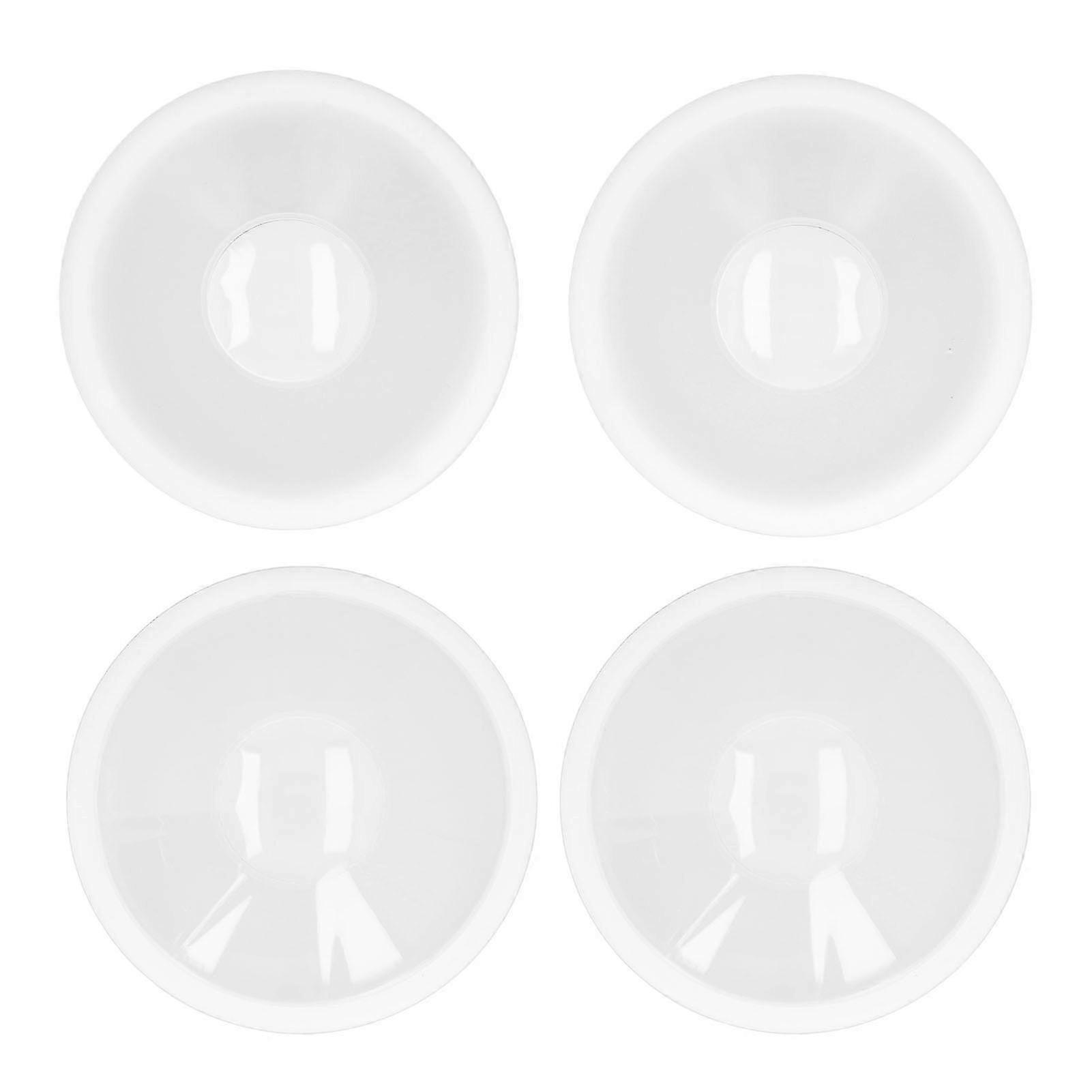 4 stks Melk Collector Catcher Lekvrij Herbruikbare Anti Overflow Melk Handsfree Siliconen Draagbare Borstvoedingsbeker